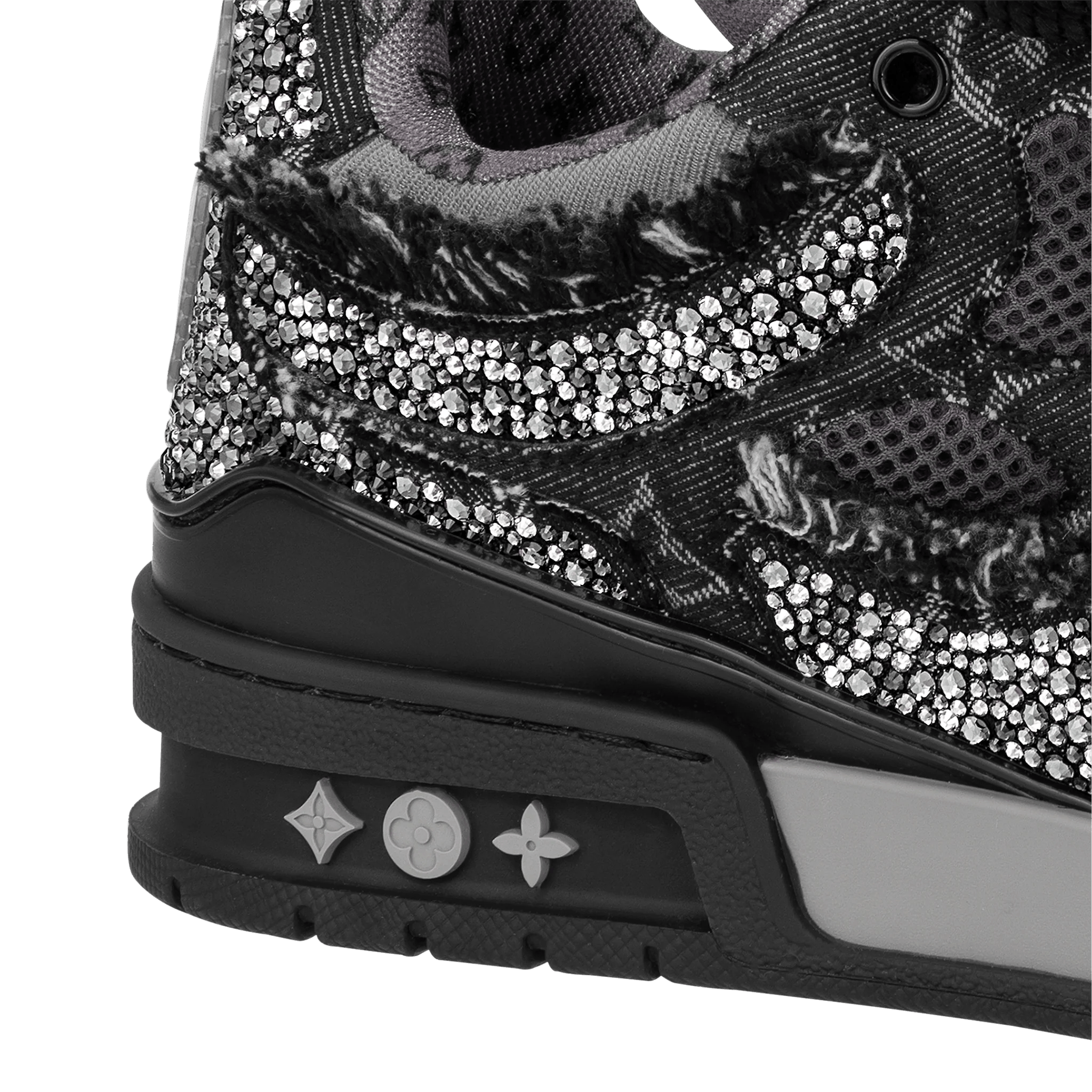LOUIS VUITTON Swarovski™ crystals Skate Sneakers