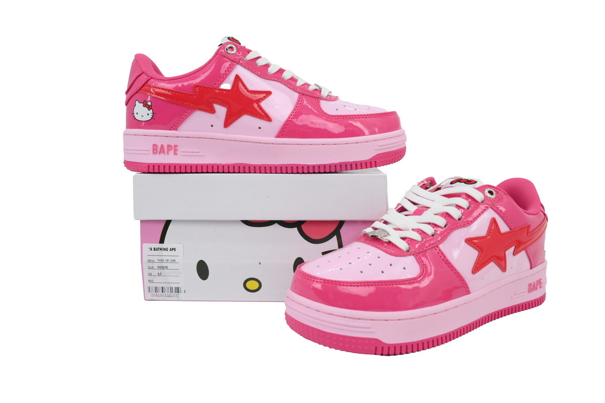 A Bathing Ape Bape Nine Red Cartoon 1H20-191-046