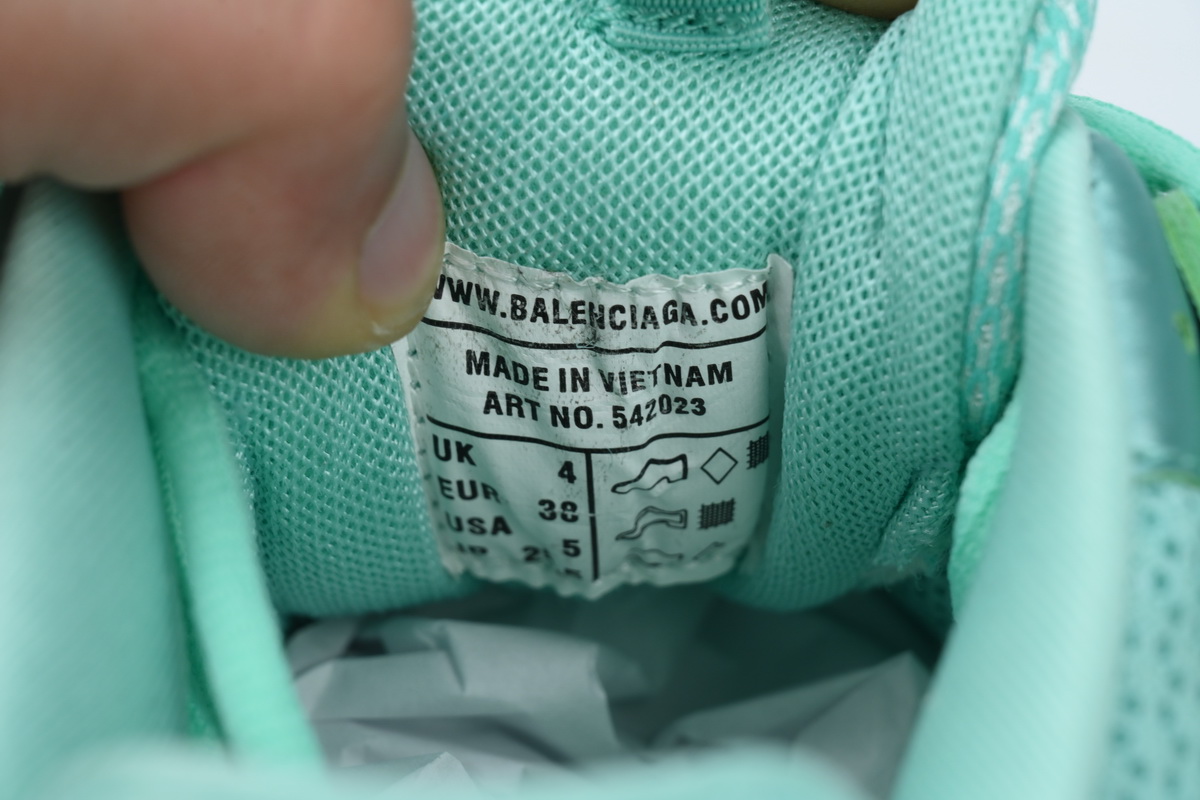 Balenciaga Track Sneaker Mint Green
