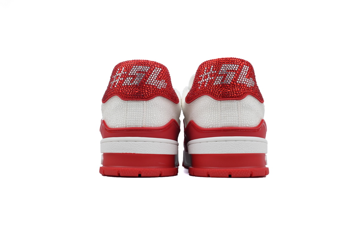 Louis Vuitton LV Trainer Red