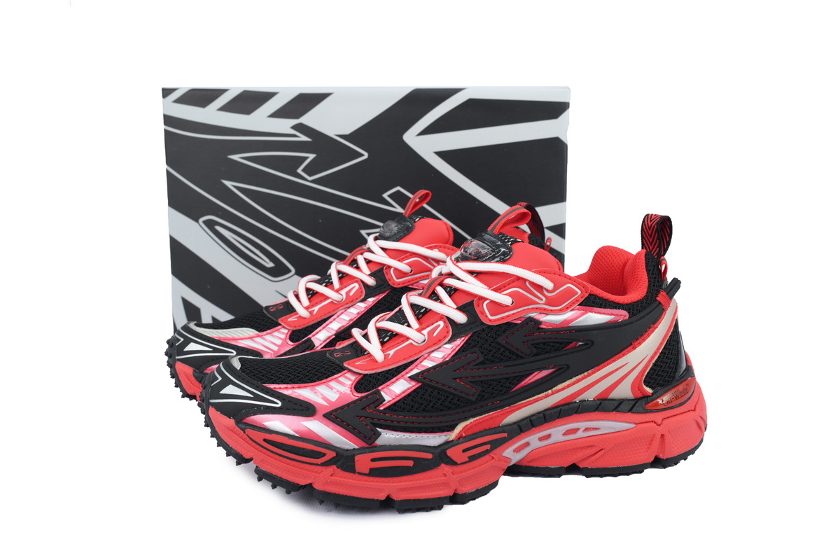 OFF-WHITE Out Of Black Red OMIA295V24 FAB00 11025