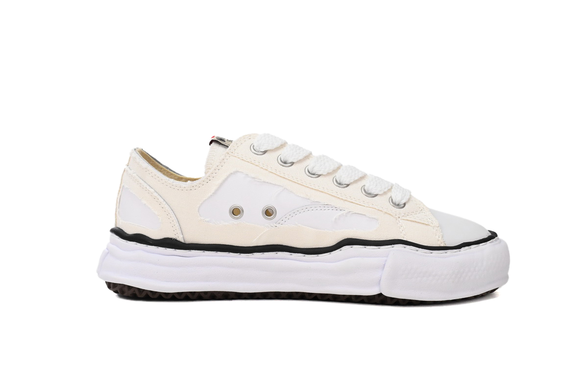 MIHARA YASUHIRO White And White And Black Stripes NO.783