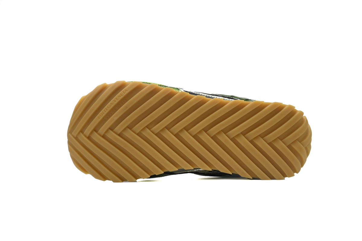 Bottega Veneta Orbit Sneaker Olive Green