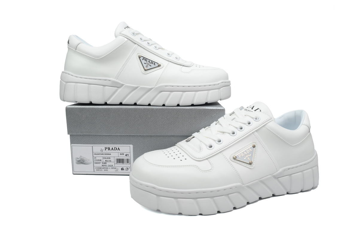 Prada Sneakers Zigzag White