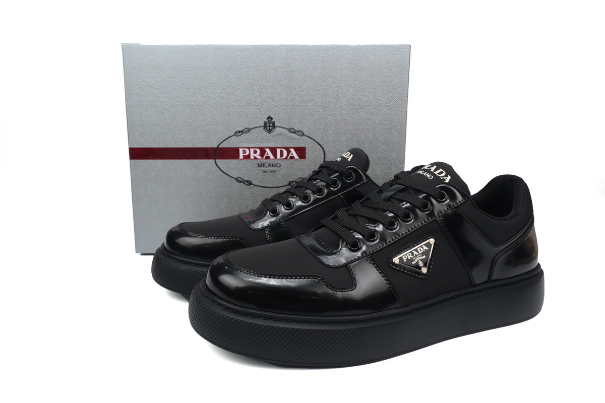 Prada Sneakers Black platform shoes