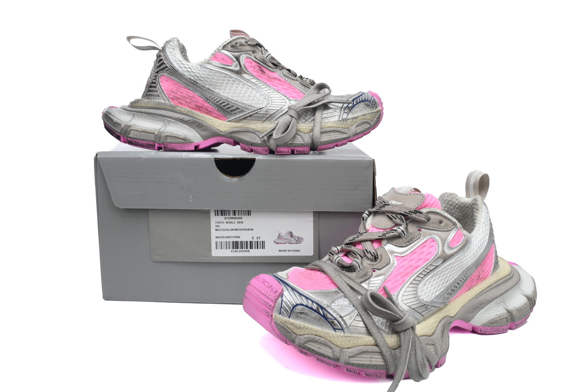 Balenciaga Silver Pink 734731 W3XL5 9050