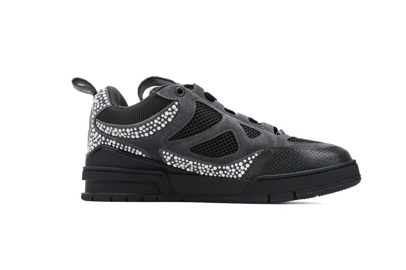 Louis Vuitton Skate Gray Diamonds