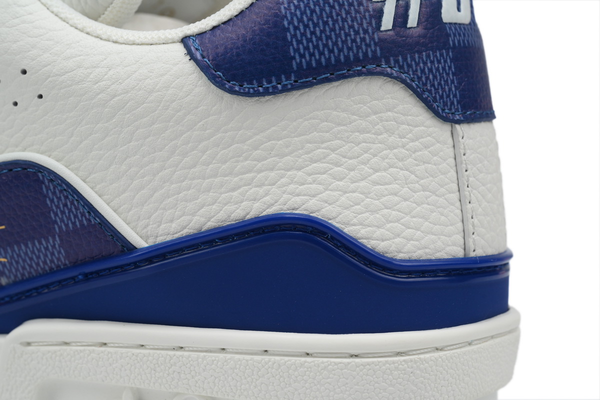 LOUIS VUITTON Trainer Golf Checkerboard Blue