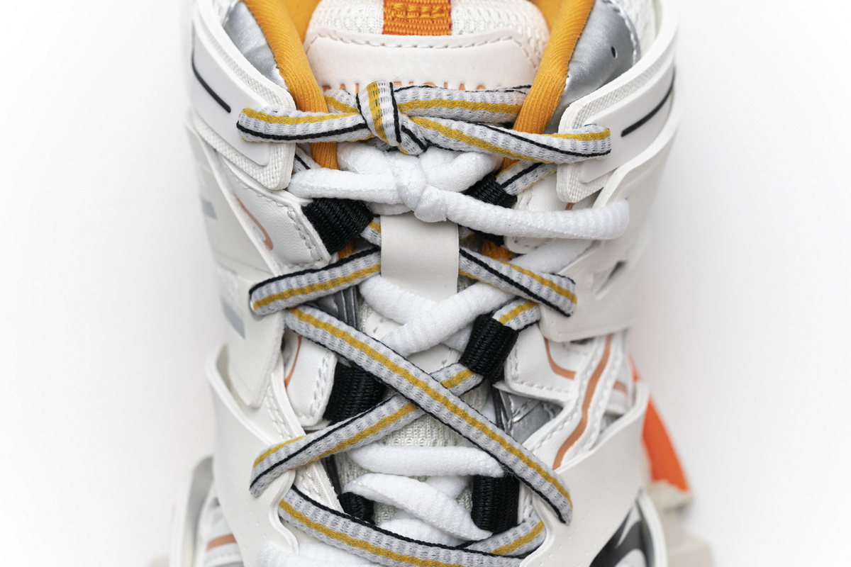 Balenciaga Track White Orange 542436 W1GB7 9059 (LED)