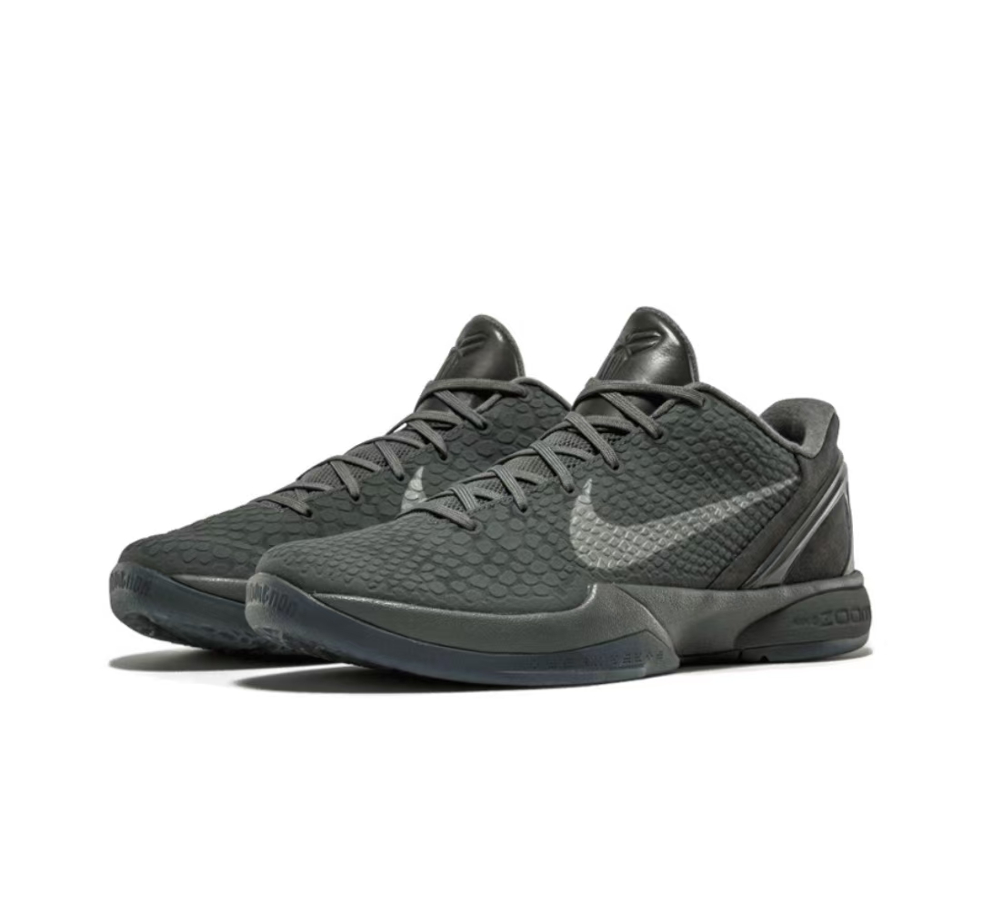 Nike Kobe 6 Black Mamba Collection Fade To Black 869457-007