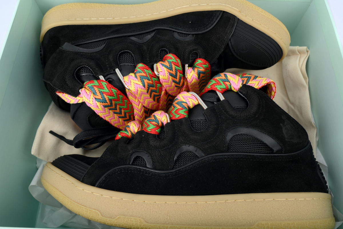 Lanvin Leather Curb Black PB