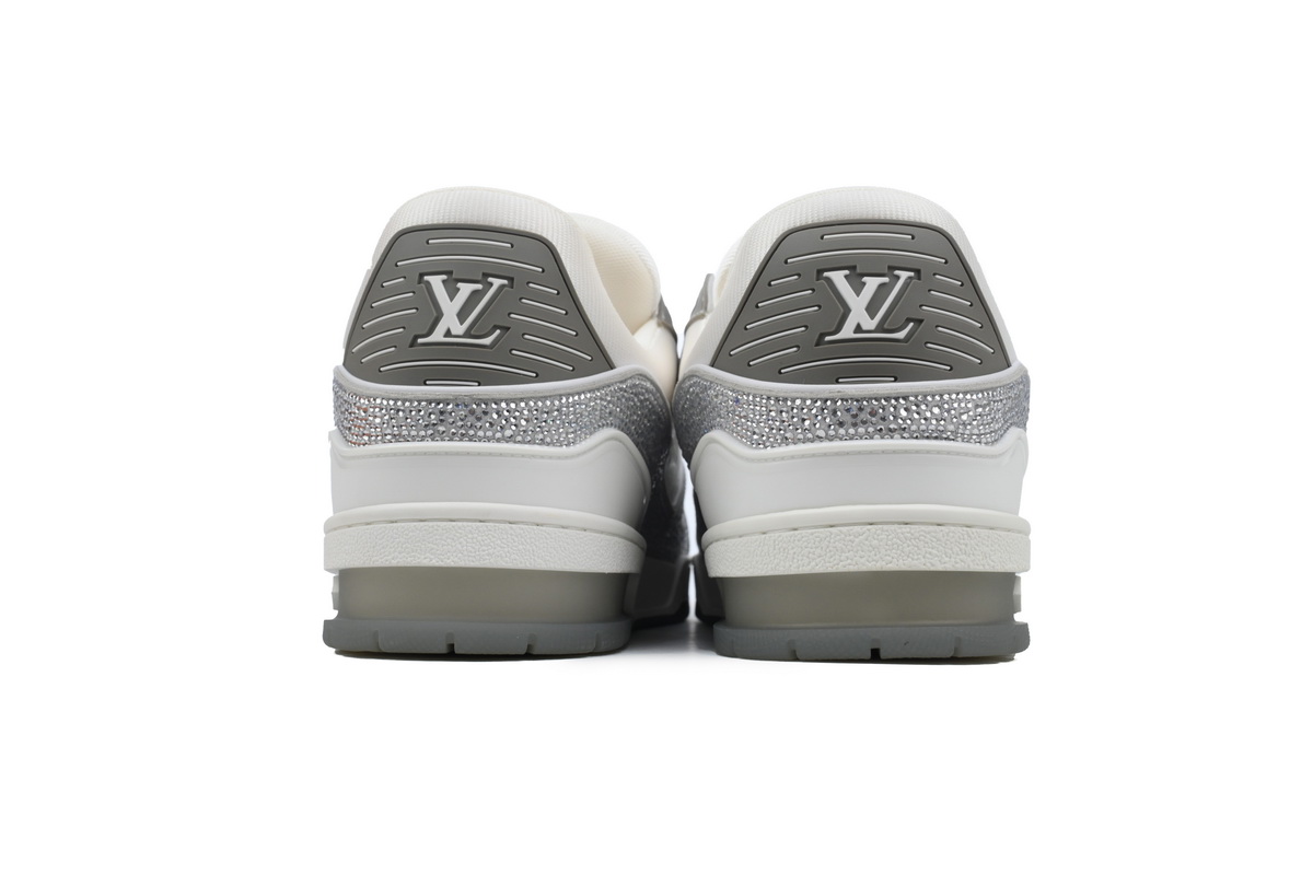 LOUIS VUITTON Trainer Grey white