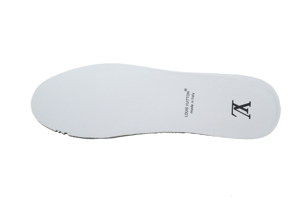 LOUIS VUITTON Trainer Rendering Orange Cloth