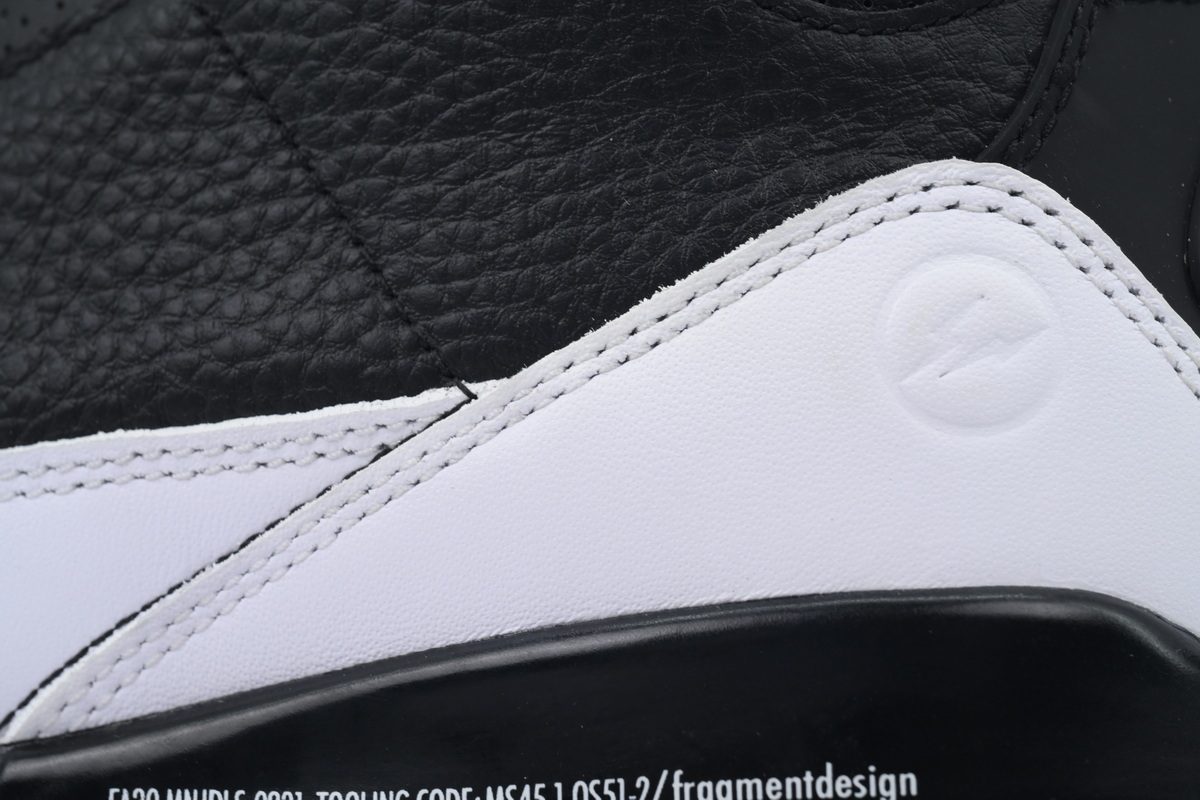 Fragment Design x Air Jordan 3 Black And White