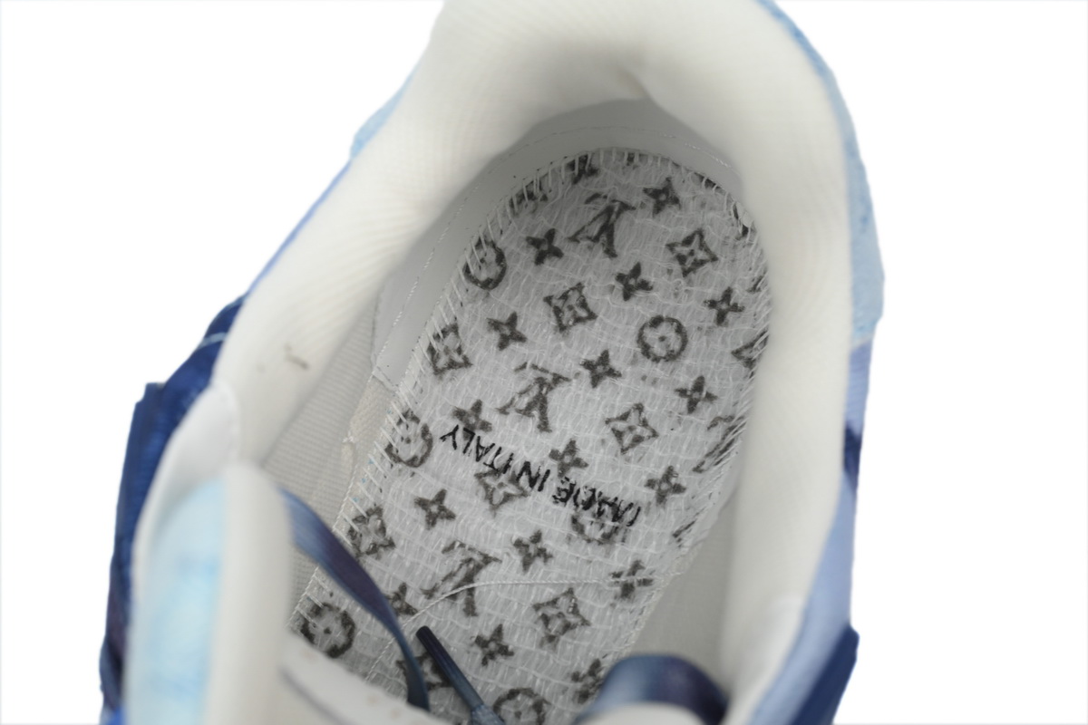 LOUIS VUITTON Trainer XS Rendering Blue Cloth