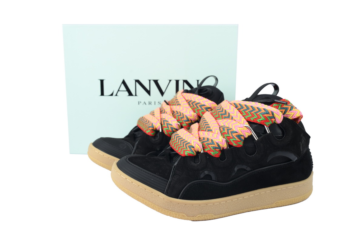 Lanvin Leather Curb Black PB