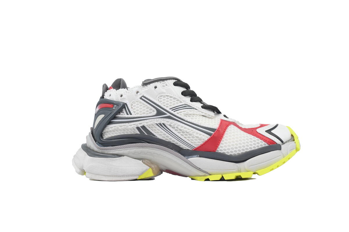 Balenciaga Runner Sneaker White Gray Black 772767 W3RNY 0509