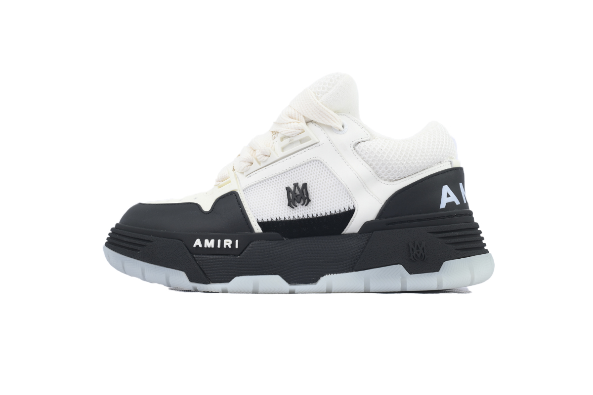 AMIRI MA -1 Sneaker White Black AMFOSR1084-001