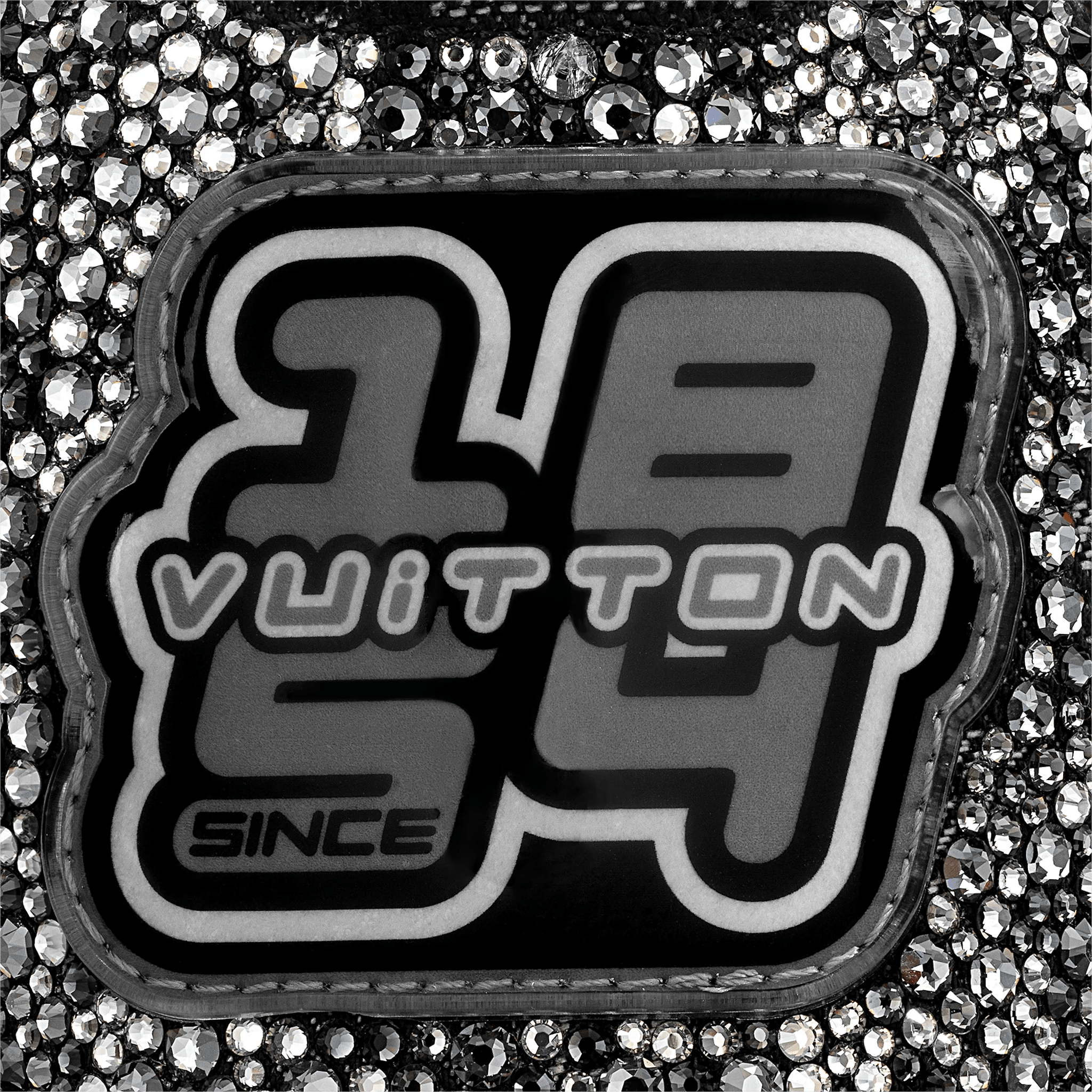 LOUIS VUITTON Swarovski™ crystals Skate Sneakers