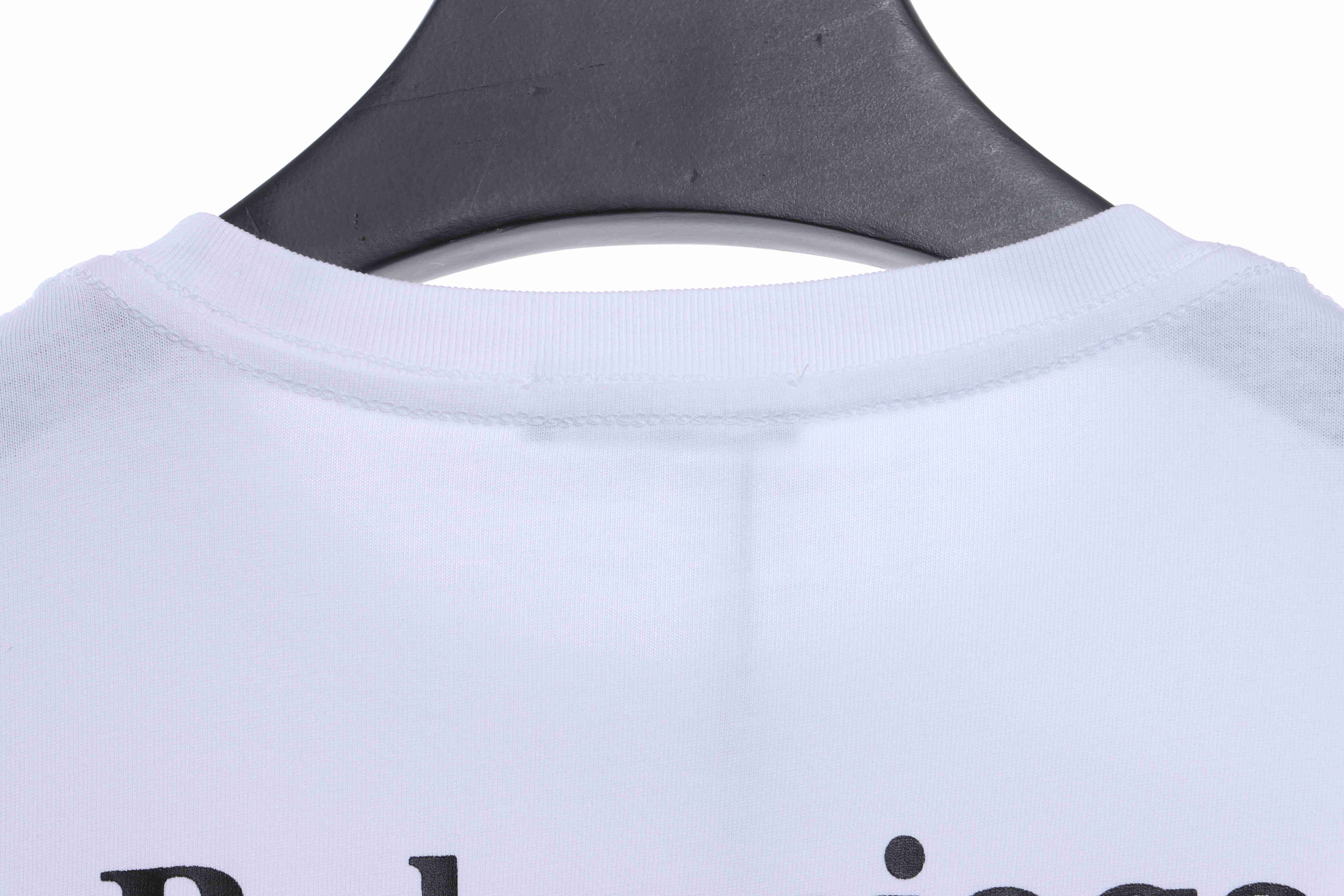 Balenciaga Coke Print Short Sleeve White