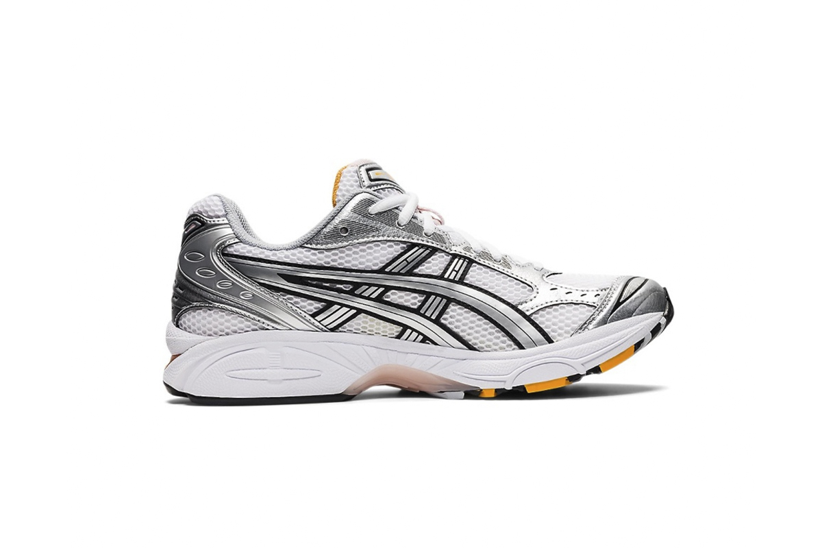 ASICS Gel-Kayano 14 White Pure Sliver Orange 1201A019-106