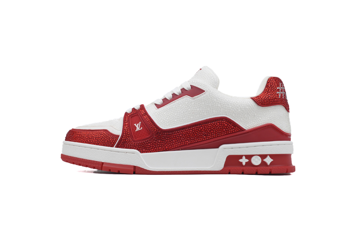 Louis Vuitton LV Trainer Red