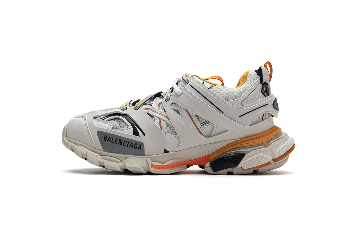 Balenciaga Track White Orange 542436 W1GB7 9059 (LED)