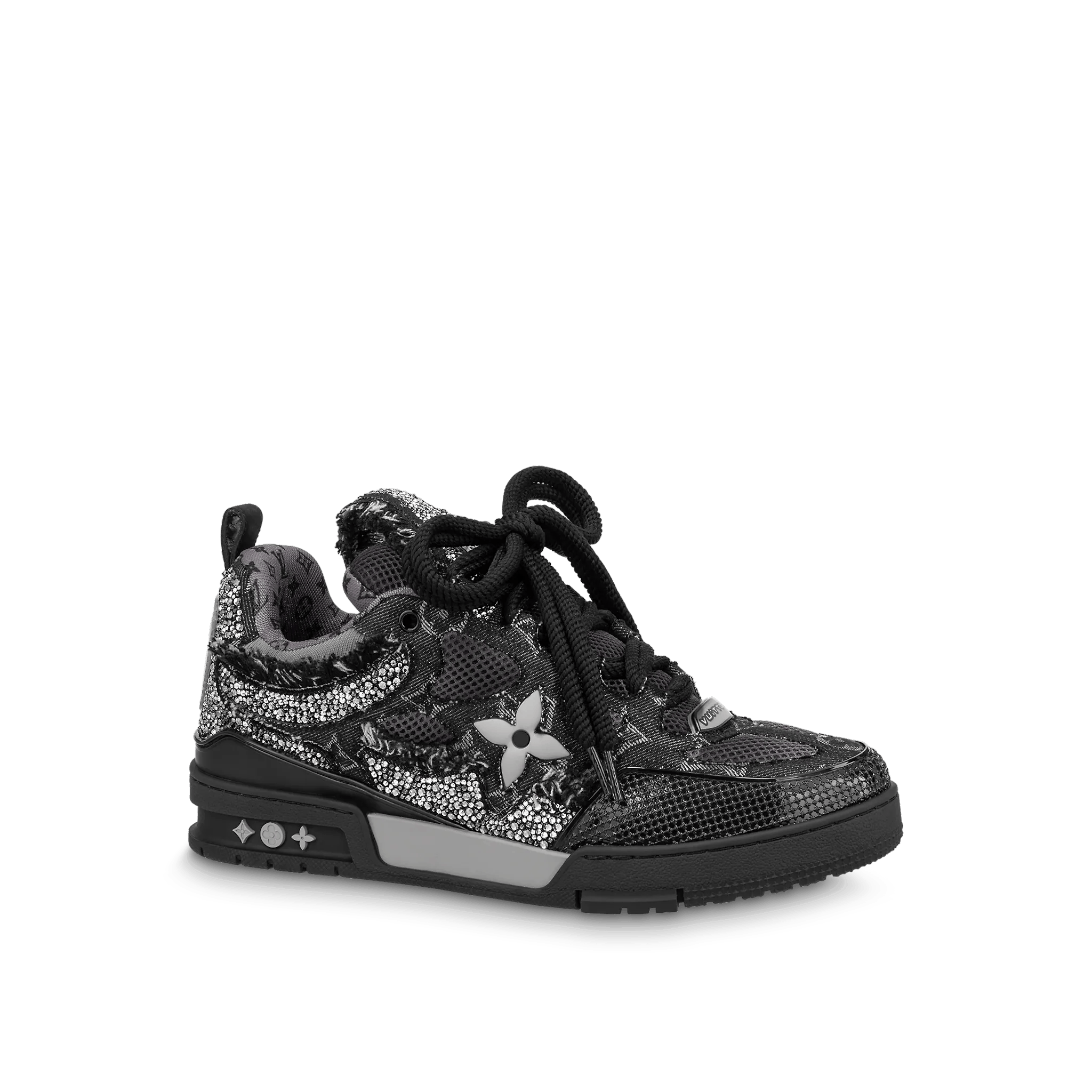 LOUIS VUITTON Swarovski™ crystals Skate Sneakers