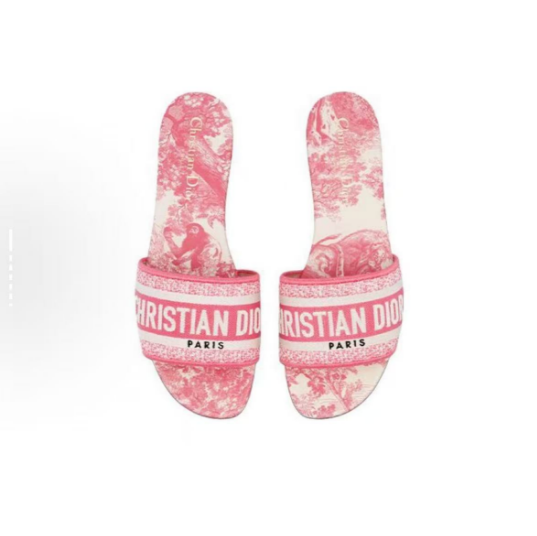 Dior Classic Dway Slide Pink