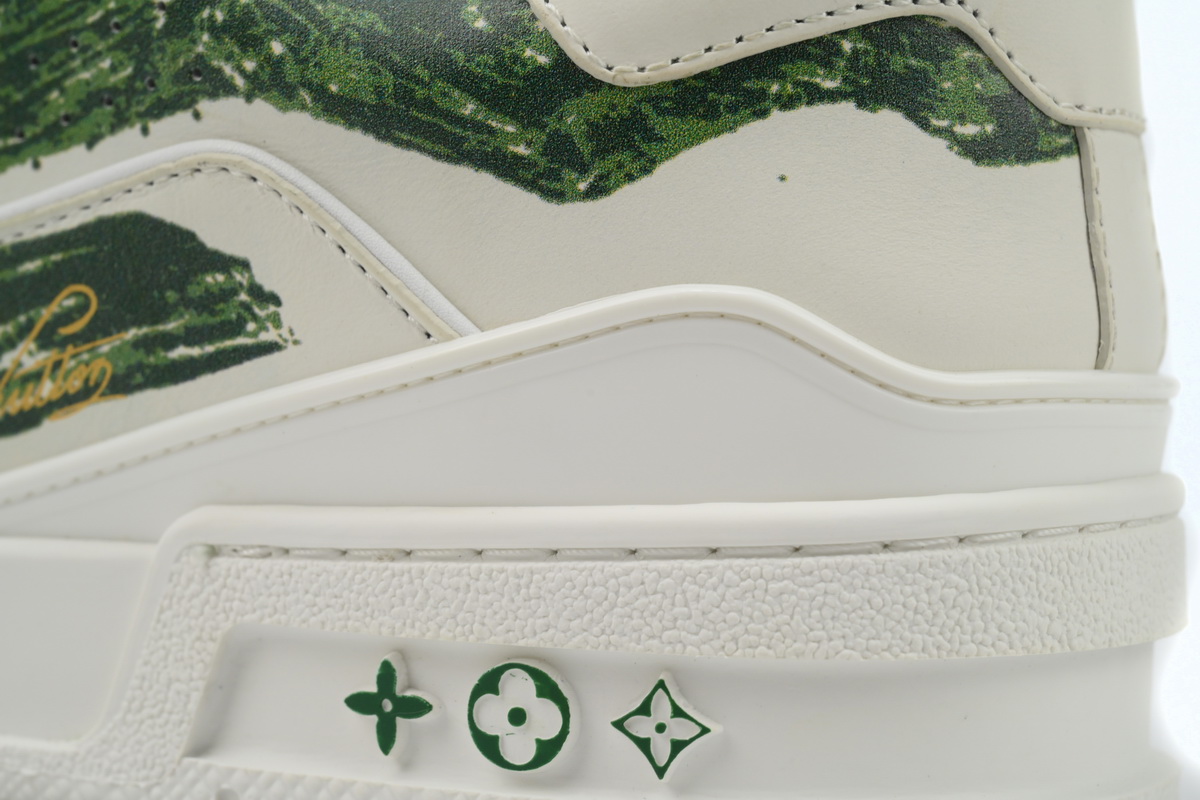 Louis Vuitton Trainer Green