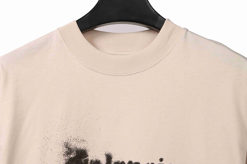 Balenciaga fuzzy cola print short-sleeve white