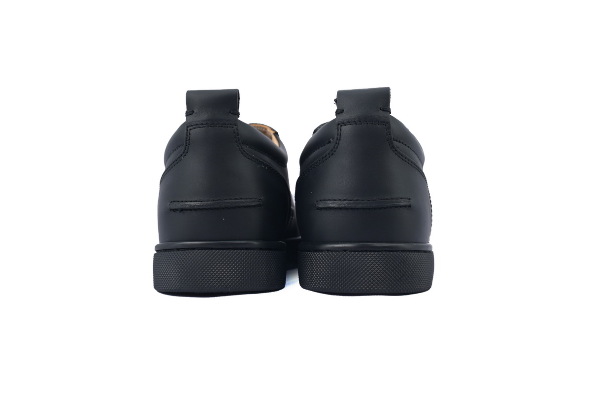 Christian Louboutin Louis Junior Spikes Black