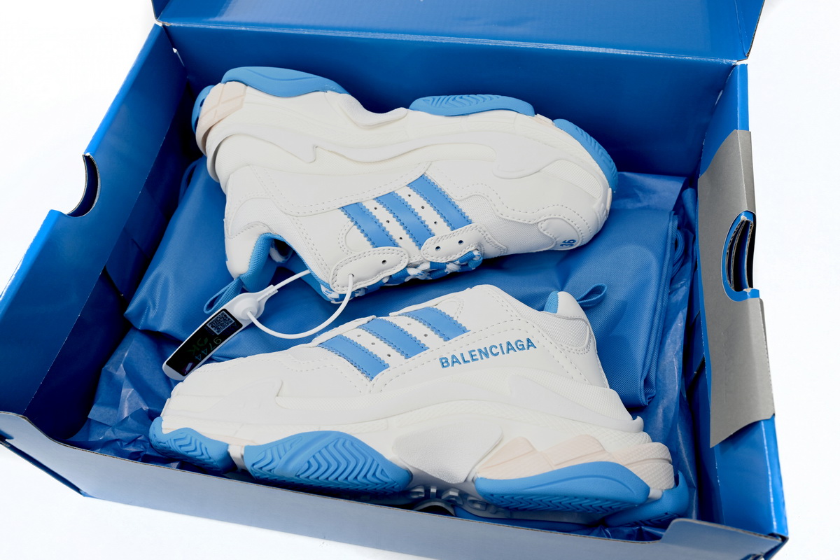 Adidas x Balenciaga Triple S White/Blue