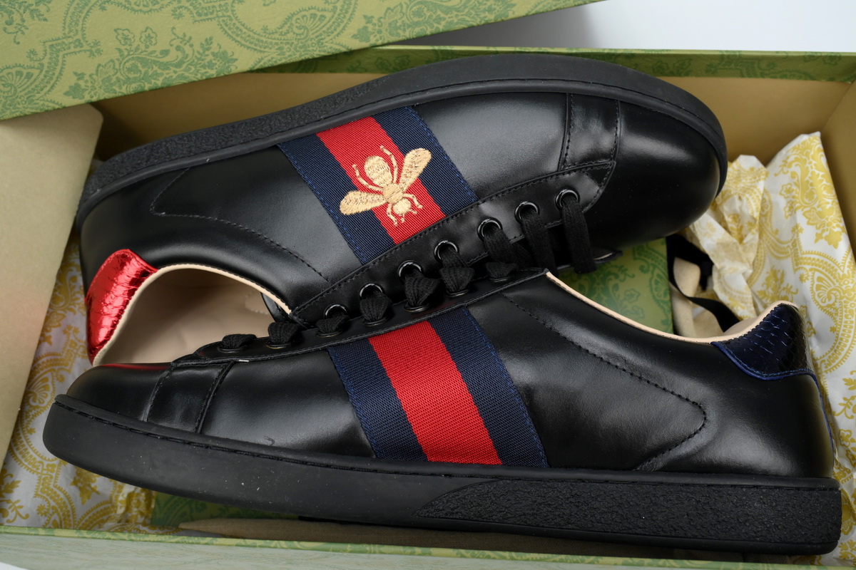 Gucci Ace Soft Heel 'Black'