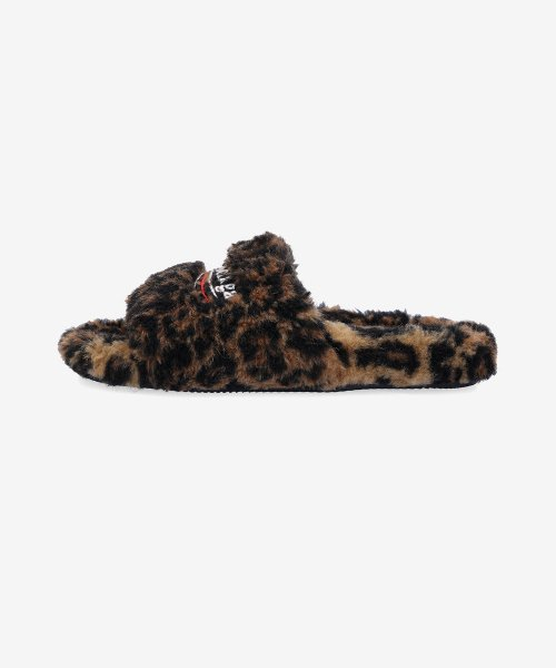 Balenciaga Furry Slides 'Leopard'