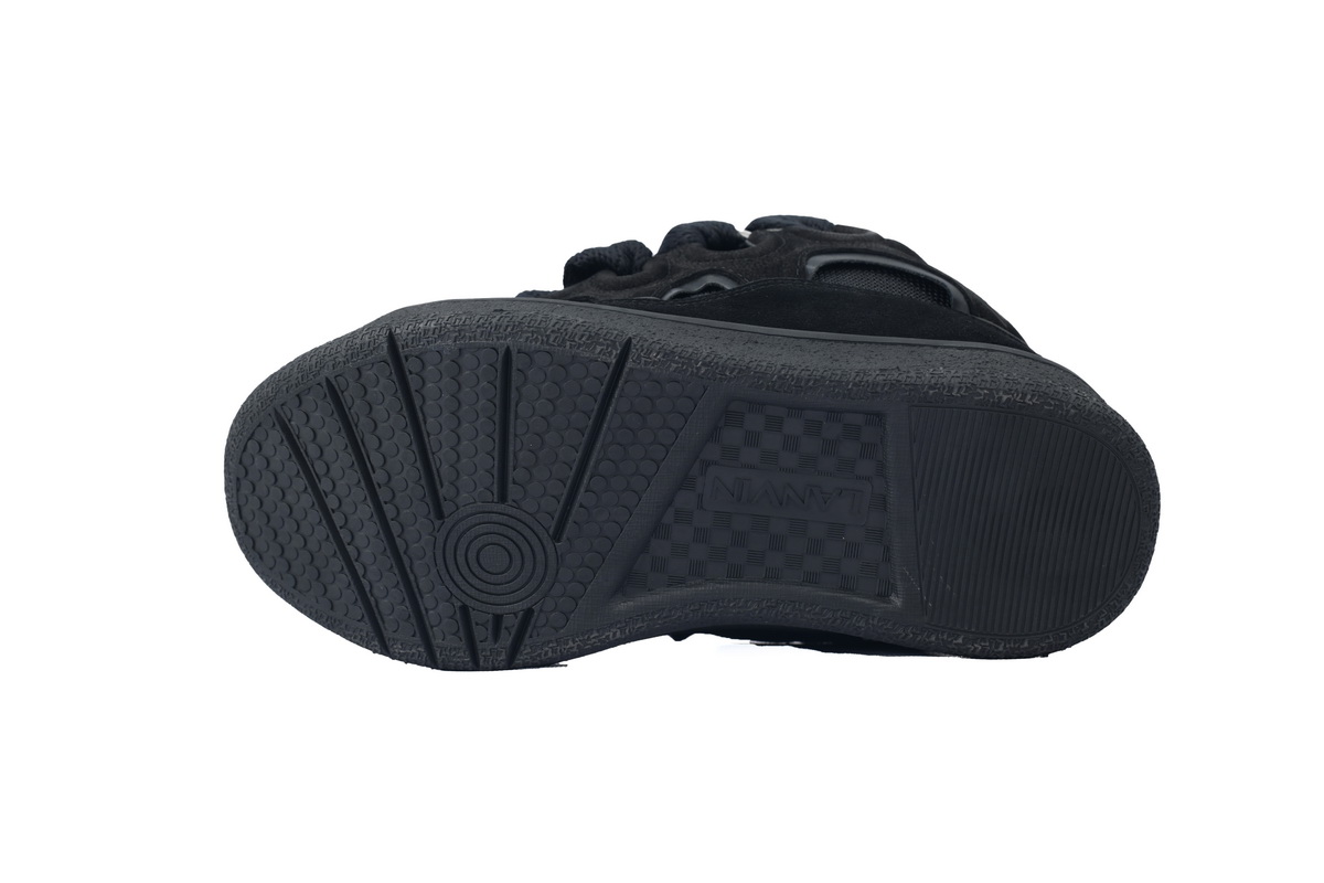 Lanvin Leather Curb All Black