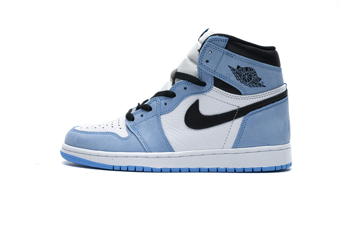 Air Jordan 1 Retro High White University Blue 555088-134