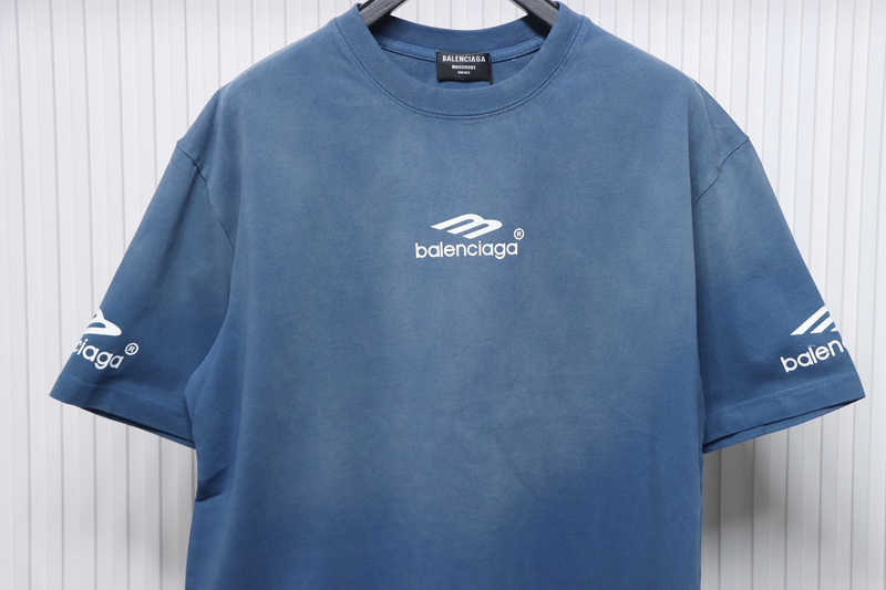Balenciaga Ski series 3M printed washed short sleeves
