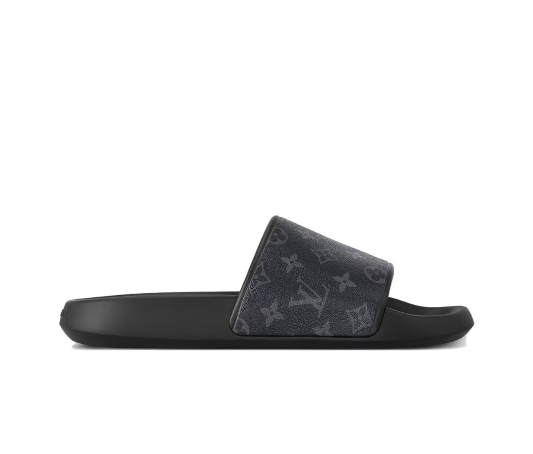 Louis Vuitton Waterfront Mule 'Black Monogram'