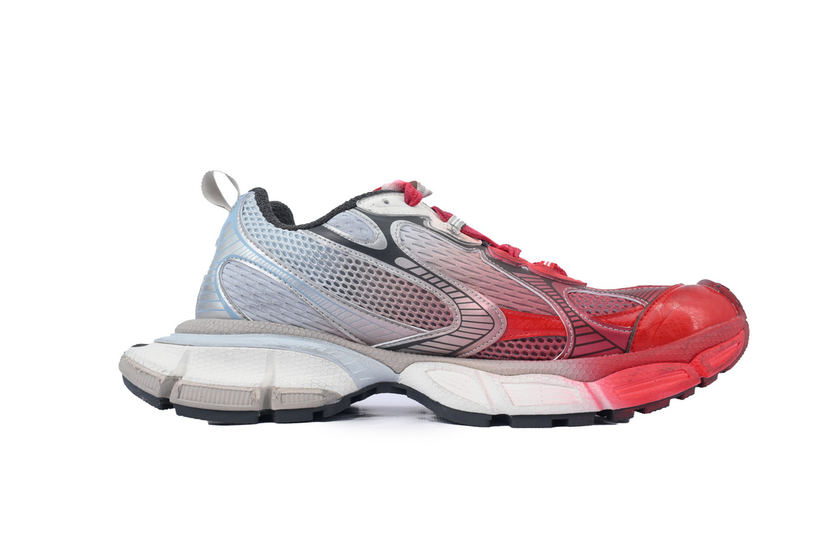 Balenciaga Red Grey 734734 W3XTS 9461