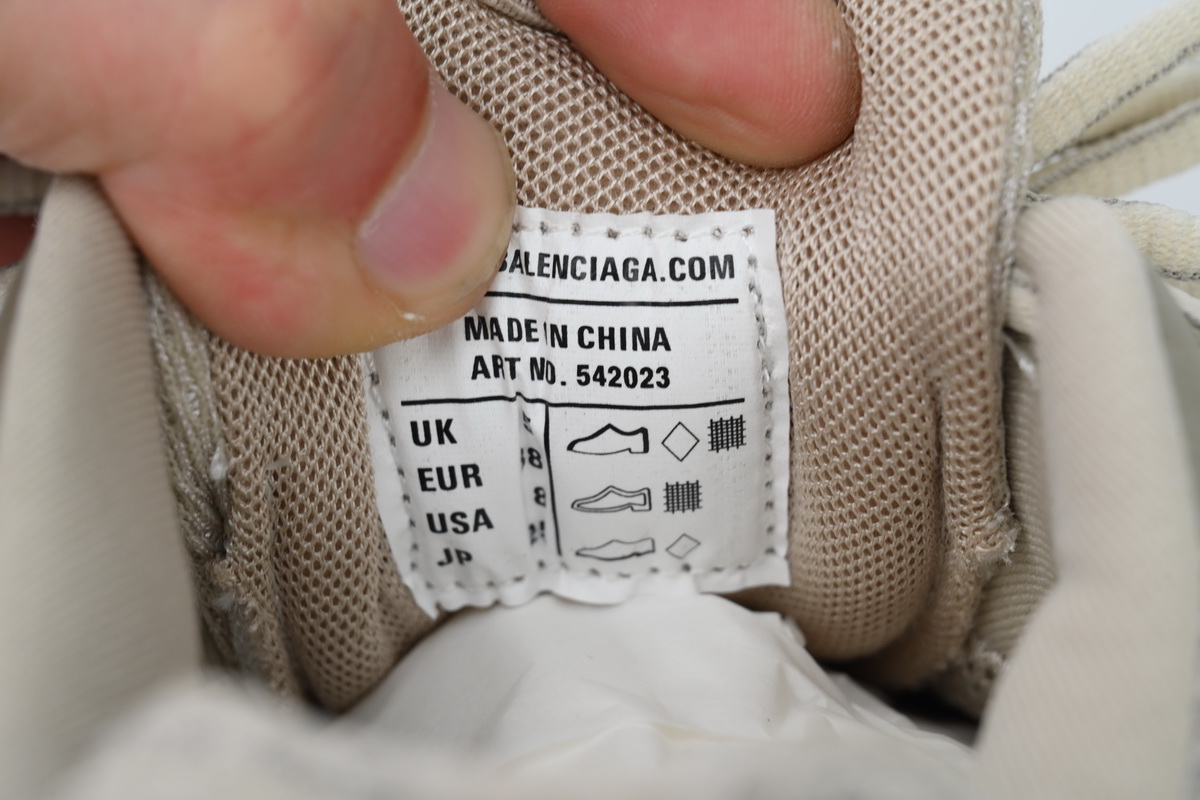 Balenciaga Track Sneaker White Gray