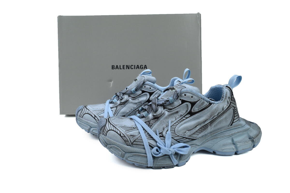 Balenciaga Canvas Blue 734731 W3XDC 4000