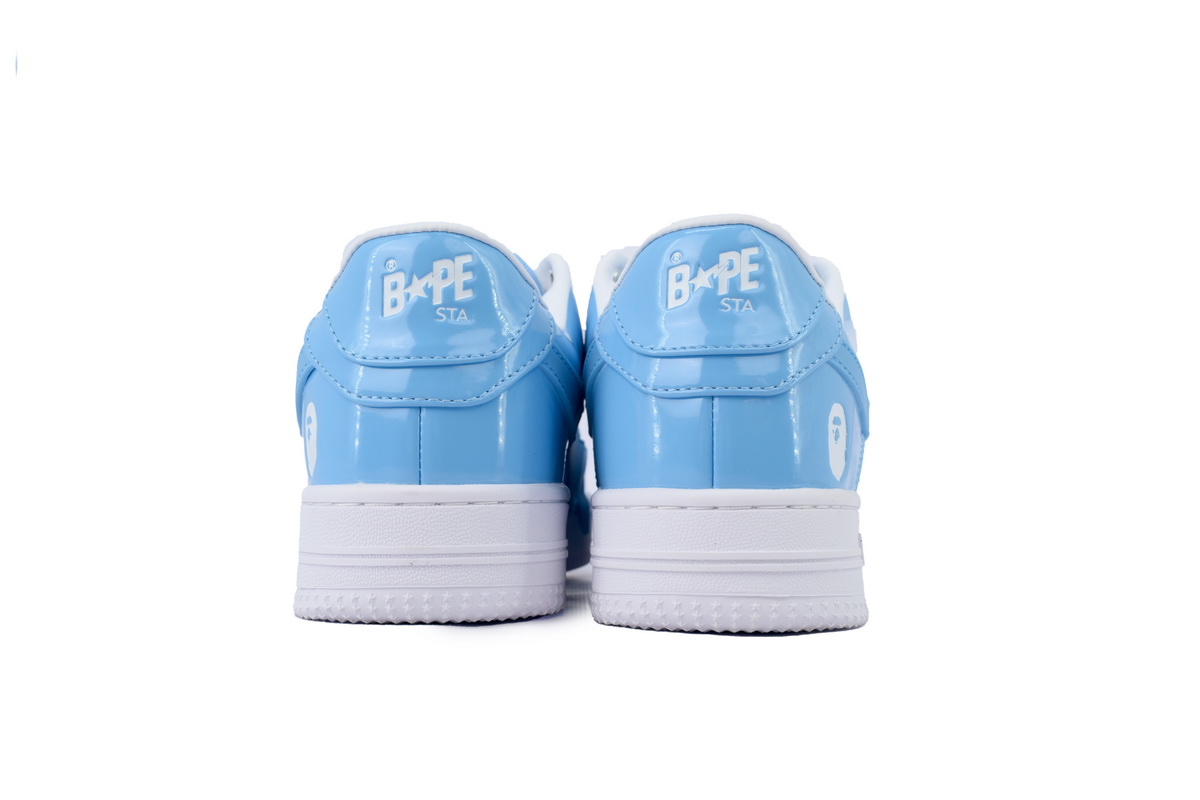 Bape STA OZXSHMX91310N A BATHING APE White Moon Blue