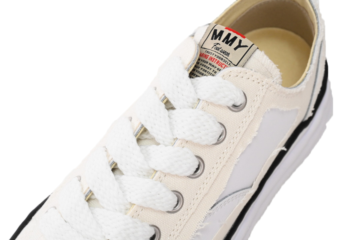 MIHARA YASUHIRO White And White And Black Stripes NO.783