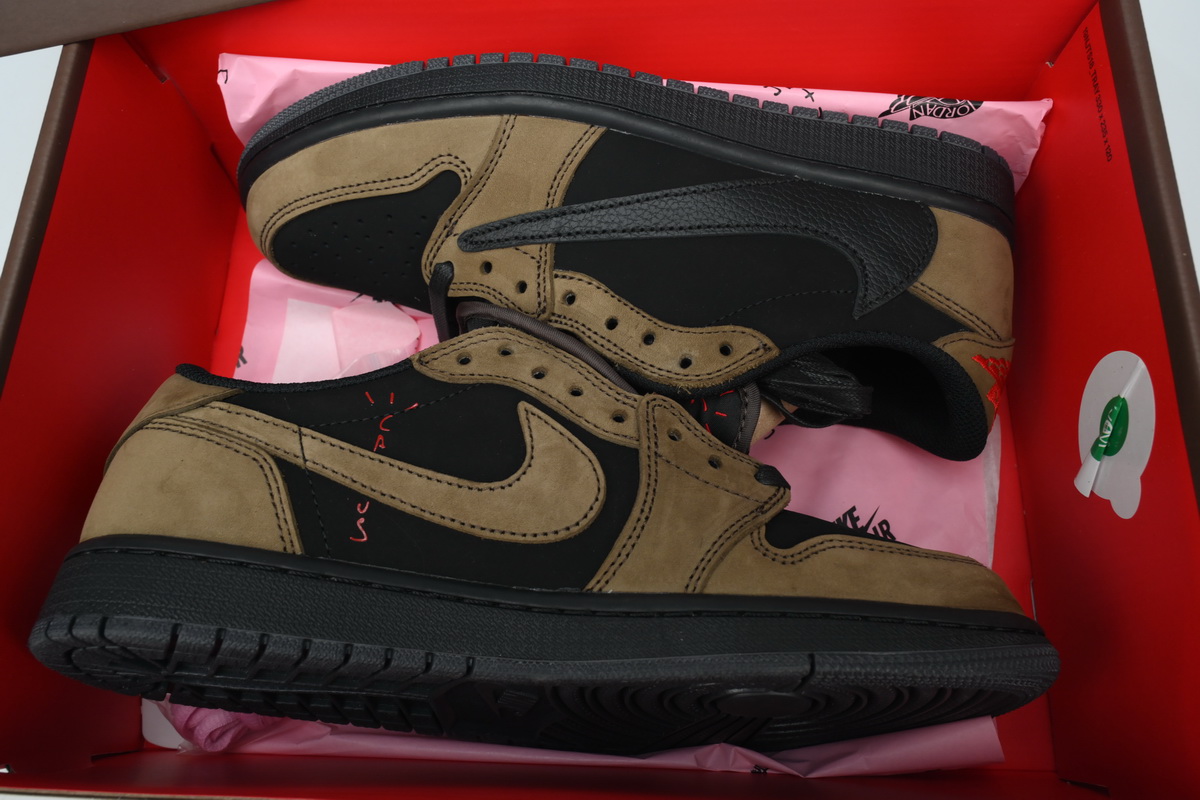 Travis Scott x Air Jordan 1 Low OG Velvet Brown DM7866-202