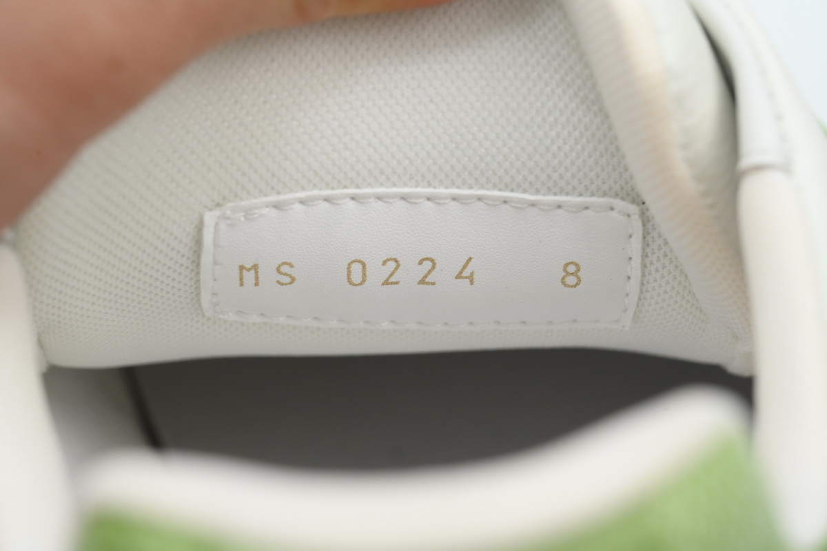 LOUIS VUITTON Trainer Golf Checkerboard Green