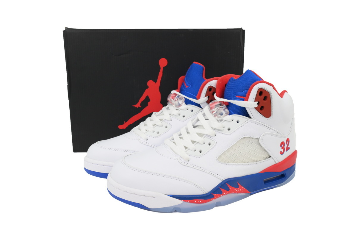 Air Jordan 5 Retro Bai Lan Hong HQ7978-102