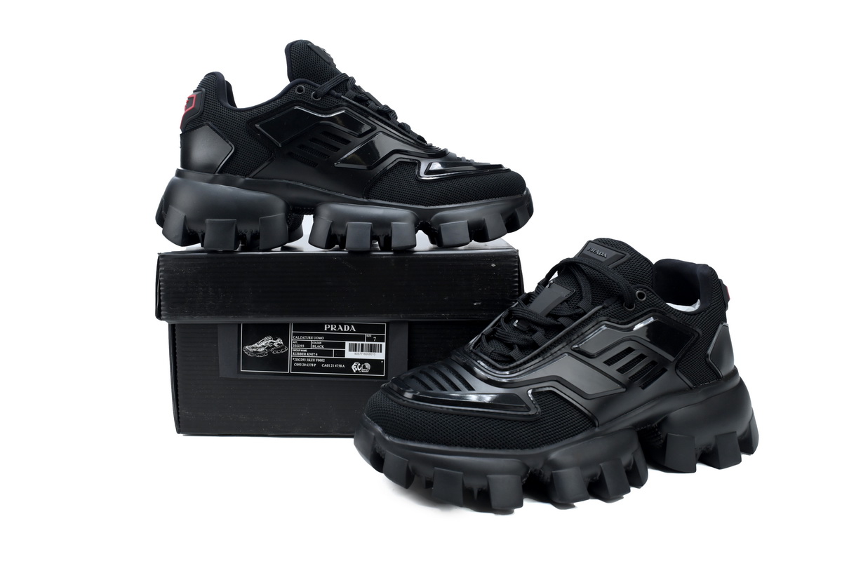 Prada Cloudbust Thunder Sneakers Black