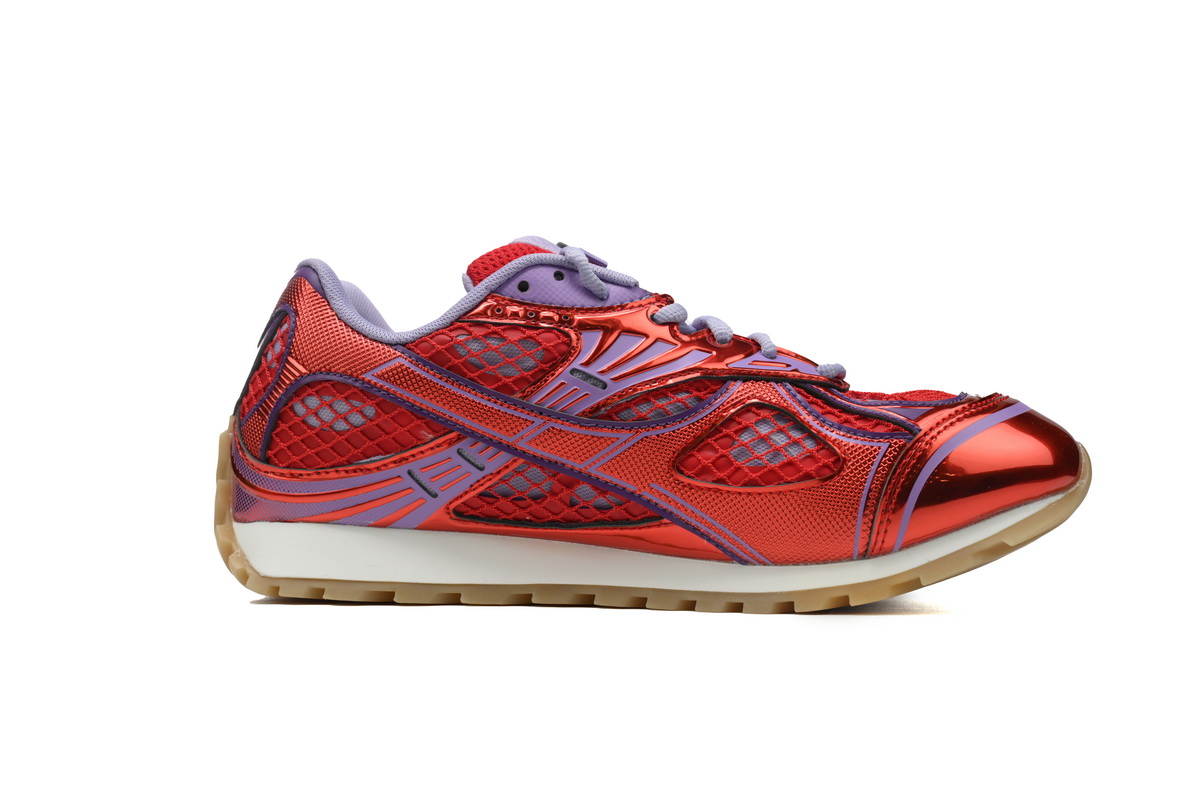 Bottega Veneta Orbit Sneaker Red