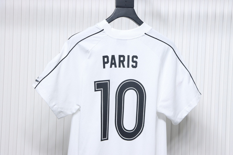 Balenciaga Lion Crest Soccer T-Shirt White